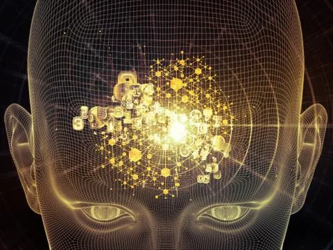 Digital Life of Reason 스톡 일러스트