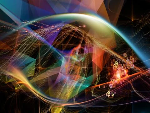 Digital Life of Virtual World イラスト素材