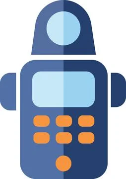 Digital light meter exposure tool flat icon Stock Illustration