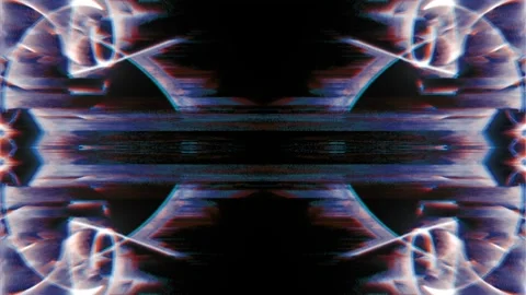 Digital Light Tunnel VJ Loop Stock Footage 326676129