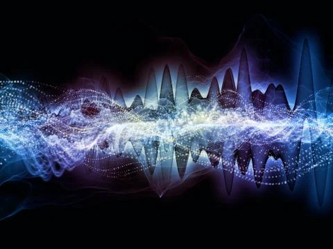 Digital Light Wave イラスト素材