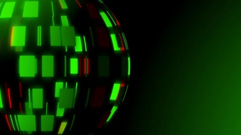 Digital Lights Stock Footage 120917981