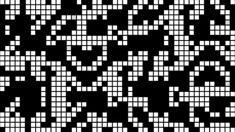 Digital lights panel loop Stock Footage 292658601