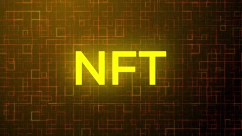 Digital Line NFT BG 05 Stock-Footage 171447314