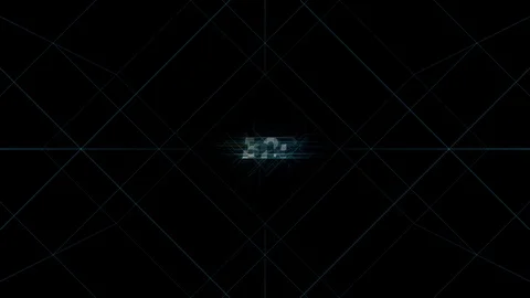 Digital Lines Tech Word - B2B Stock Footage 98324345