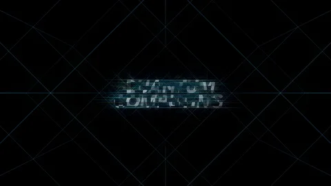 Digital Lines Tech Word - QUANTUM COMPUTING Stock Footage 98327480