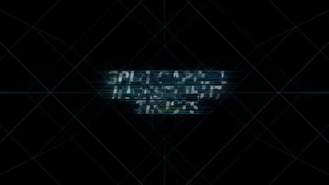 Digital Lines Tech Word - SPLIT CAPITAL INVESTMENT TRUSTS Stock Footage 98328042