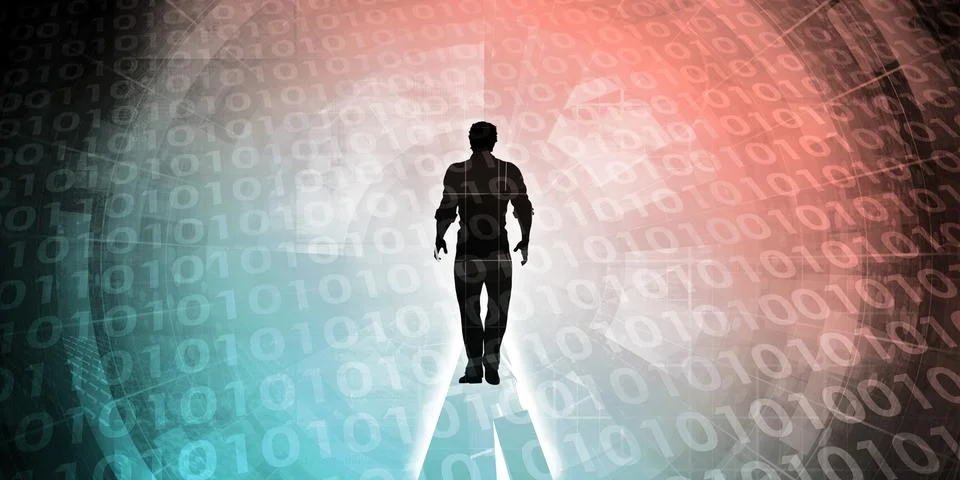 Digital Literacy Stock Illustration
