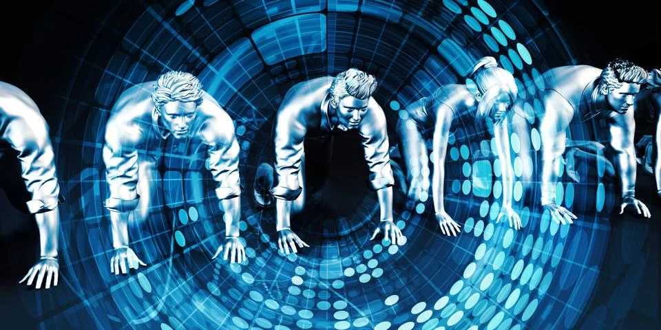 Digital Literacy 스톡 일러스트
