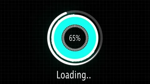 Loading Bar Neon Stock Footage ~ Royalty Free Stock Videos | Pond5
