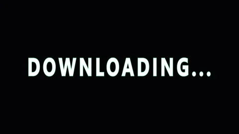Digital loading bar animating with glitch effect during data transfer in da.. Video stock 343474462
