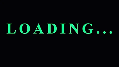 Digital loading bar animation with glowing text effect during data transfer.. Stock Footage 343417374