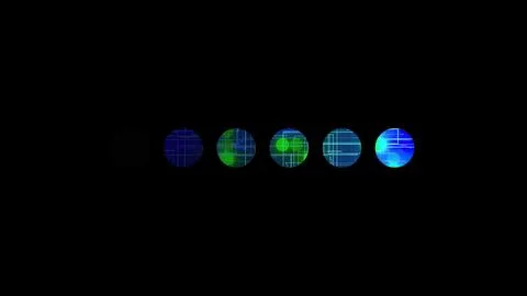 Digital loading bar Stock Illustration
