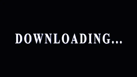 Digital loading progress bar animation in a dark environment with subtle ci.. Stock Footage 343474481