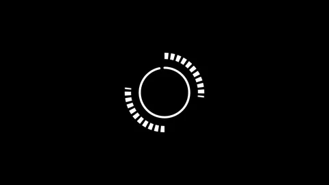 Digital Loading Progress Bar Interface Stock Footage 332984318