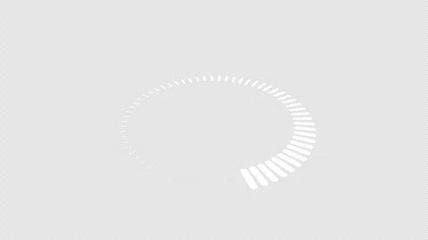 Digital Loading Status Indicator: Tech Interface Processing HUD Ring overlay 스톡 동영상 339143328