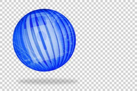 Digital lock on abstract screen Illustrazione stock