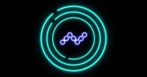 Digital lock concept of denying access with Nano (NANO) cryptocurrency symbol Stock Footage 102610688