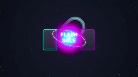 Digital Lock Icon Security Concept - Secure Data Protection and Cyber Securit Stock Footage 348231467