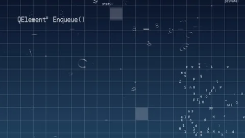 Digital lock for program codes Stock Footage 111519928