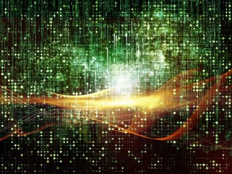 Digital Logic Stock Illustration