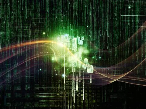 Digital Logic Stock Illustration