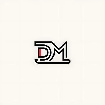 DIGITAL LOGO DESIGN Stock Illustration