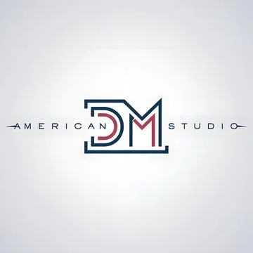 DIGITAL LOGO DESIGN IMAGE Stock Illustration