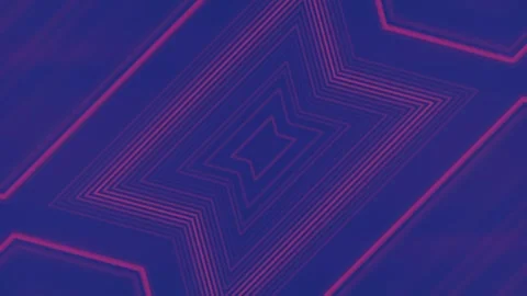Digital loop animation with moving geometric light pattern . 3d rendering 4K Stock Footage 270465651