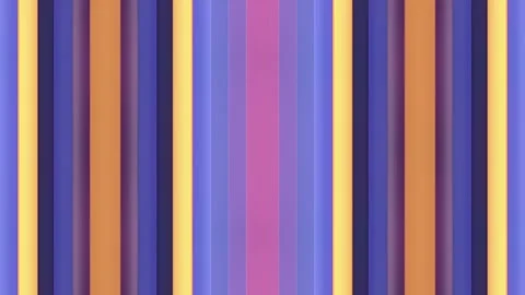 Digital loop animation with ordered rectangular blocks. 3d rendering 4K Stock Footage 306743158