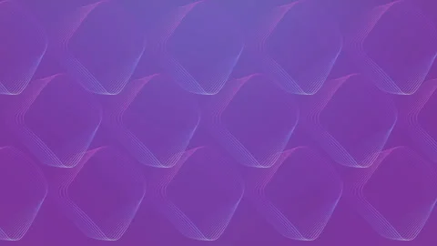 Digital loop animation a pattern of contours of rectangular shapes 3d rendering Stock Footage 171112968