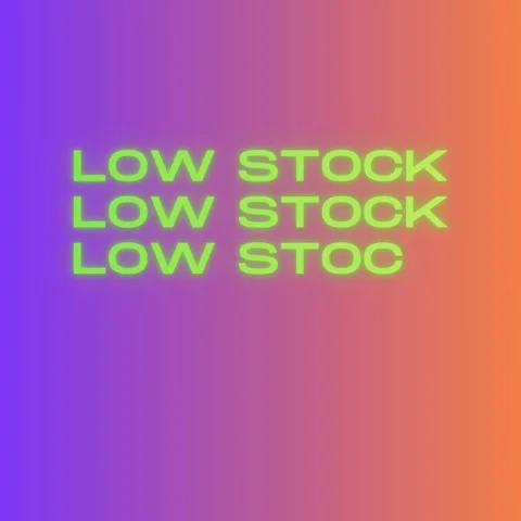 Digital low stock typography pattern on colorful gradient background Video stock 343737282