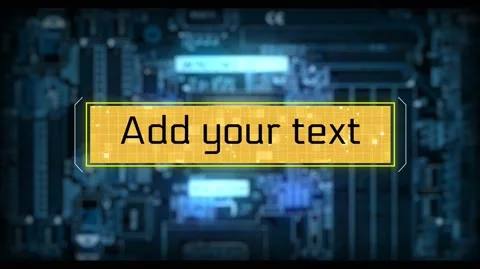 Digital Lower Thirds 스톡 After Effects