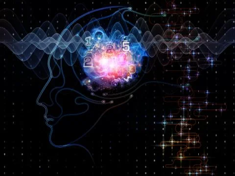 Digital Machine Consciousness イラスト素材