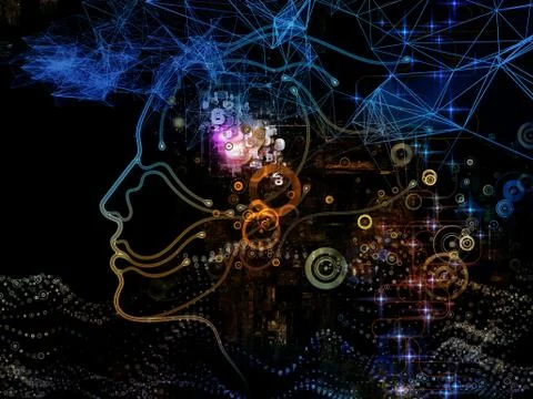 Digital Machine Consciousness イラスト素材