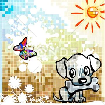 Digital magazine Stock Illustration