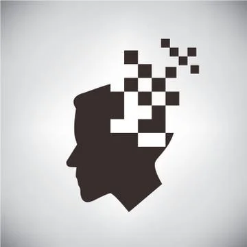 Digital man Stock Illustration