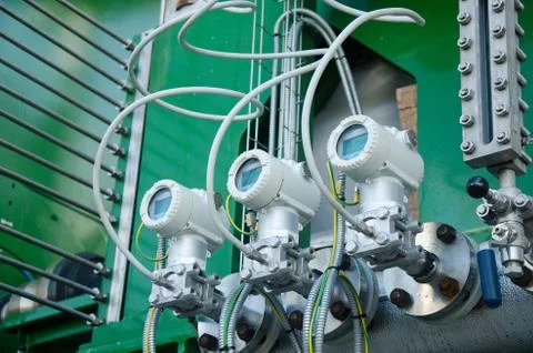 Digital manometers Stock Photos