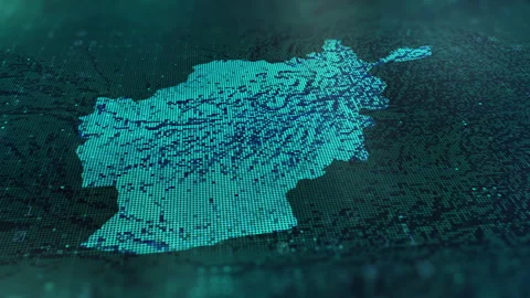 Digital-Map-of-Austria 動画素材 326954862