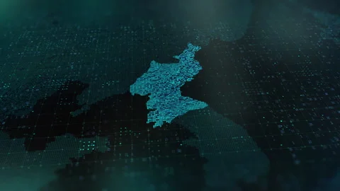 Digital-Map-of-North-Korea Vidéo 326972951