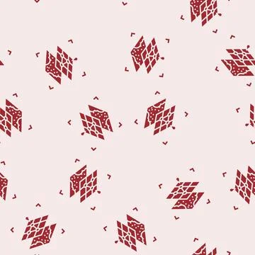 Digital map overlay augmented reality glyph seamless pattern Stock Illustration