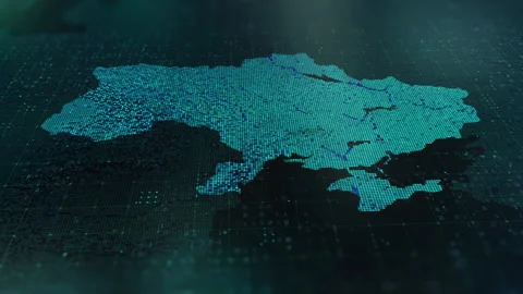 Digital-Map-of-Ukraine Vidéo 326972527