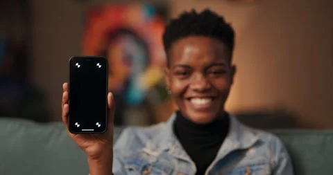 Digital marketer product specialist for technology company African woman in Stock Footage 245179066