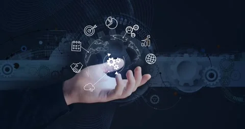 Digital marketing, Data analysis for performance and create insight report  Stock Footage 261762072