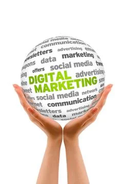 Digital marketing Stock Illustration