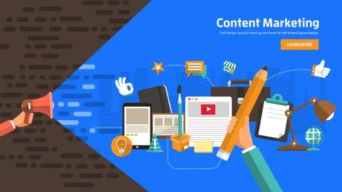 Digital Marketing Stock Illustration