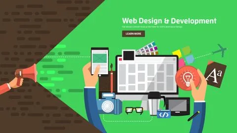 Digital Marketing Stock Illustration