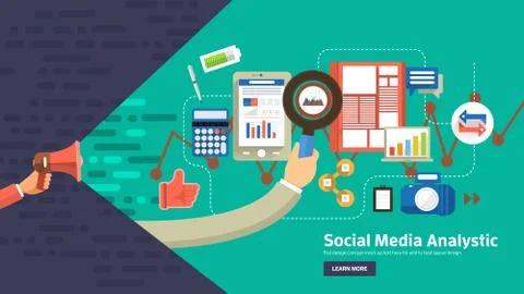 Digital Marketing Stock Illustration