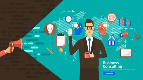 Digital Marketing Stock Illustration