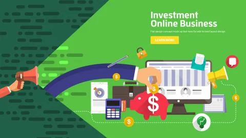 Digital Marketing Stock Illustration
